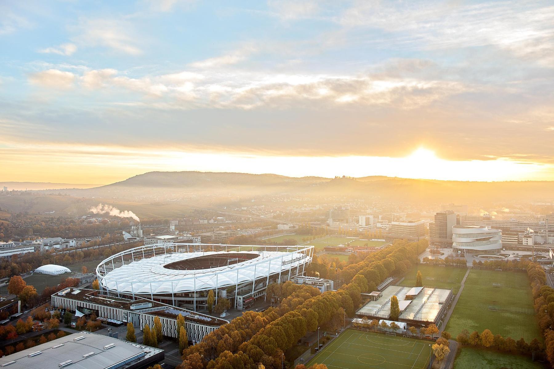 Neckarstadion · Stuttgart — Drone photography by Daniel Stauch