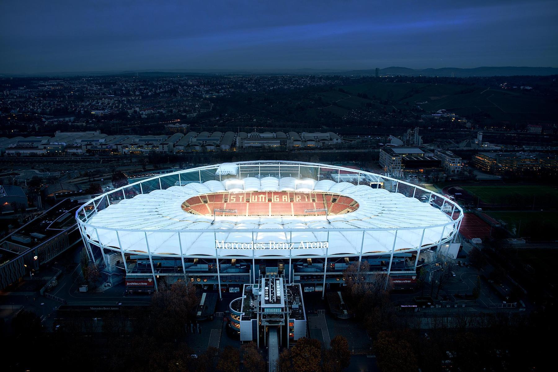 Neckarstadion · Stuttgart — Drone photography by Daniel Stauch