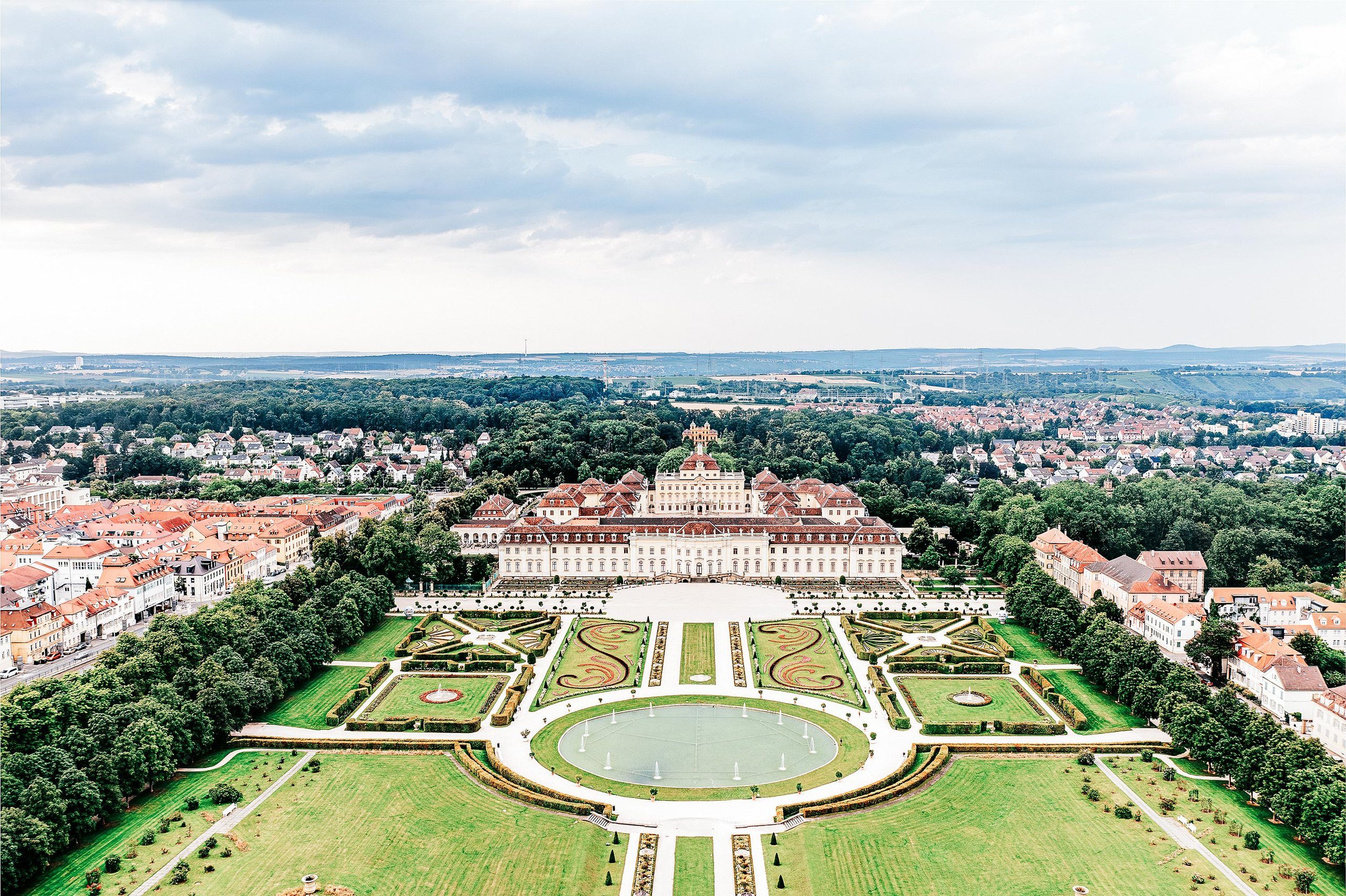 Residenzschloss · Ludwigsburg — Drone photography by Daniel Stauch
