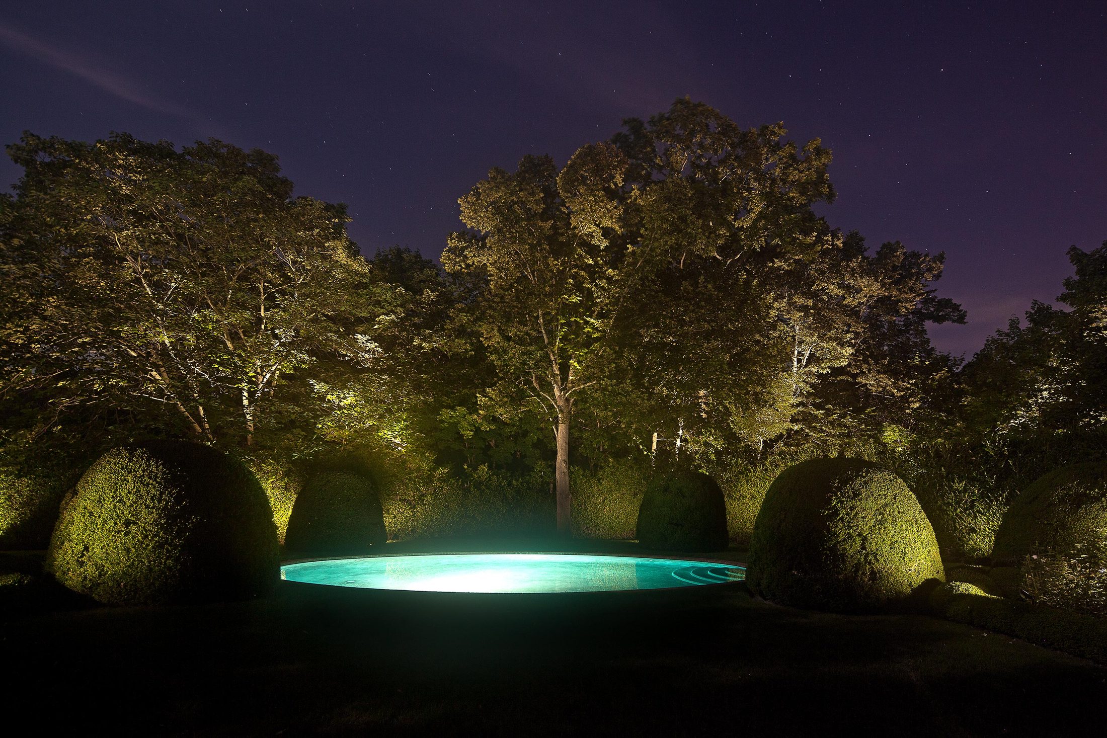 Sag Harbor — Lighting design photography by Daniel Stauch, lighting design by Marras & Curtis