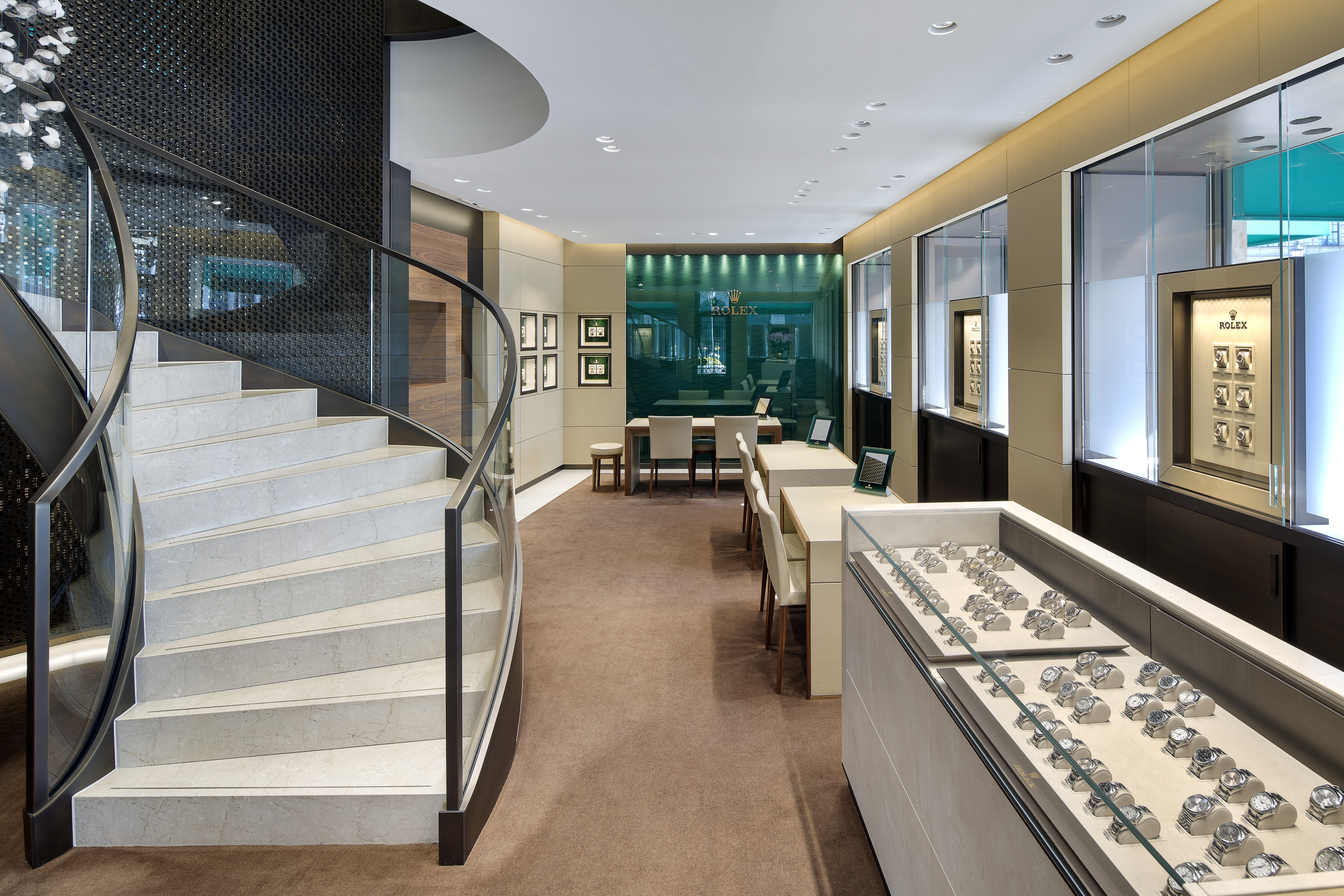 Bucherer Munich RSI — luxury retail and boutique photography by Daniel Stauch