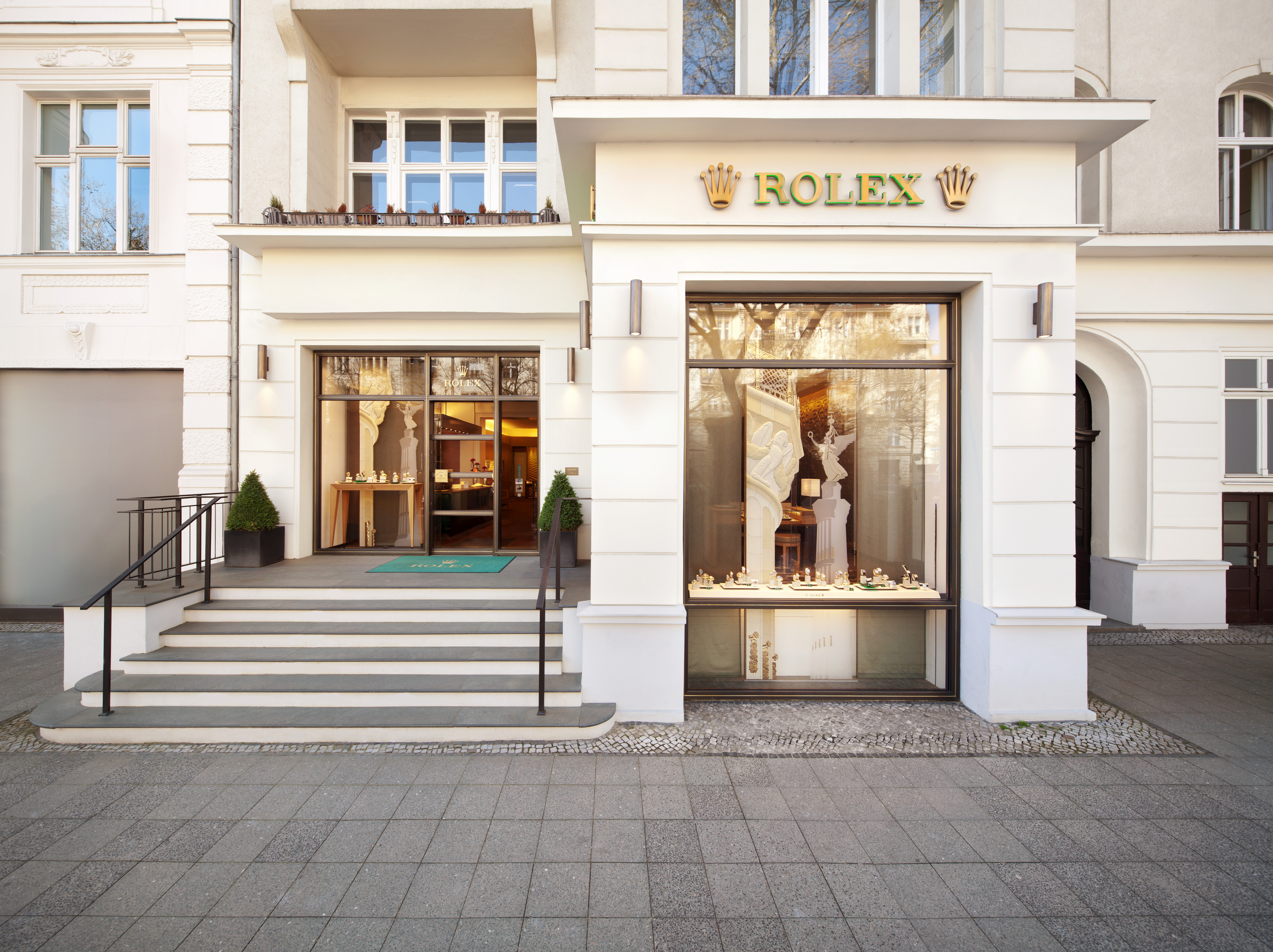 Wempe Berlin Rolex Boutique — luxury retail photography by Daniel Stauch
