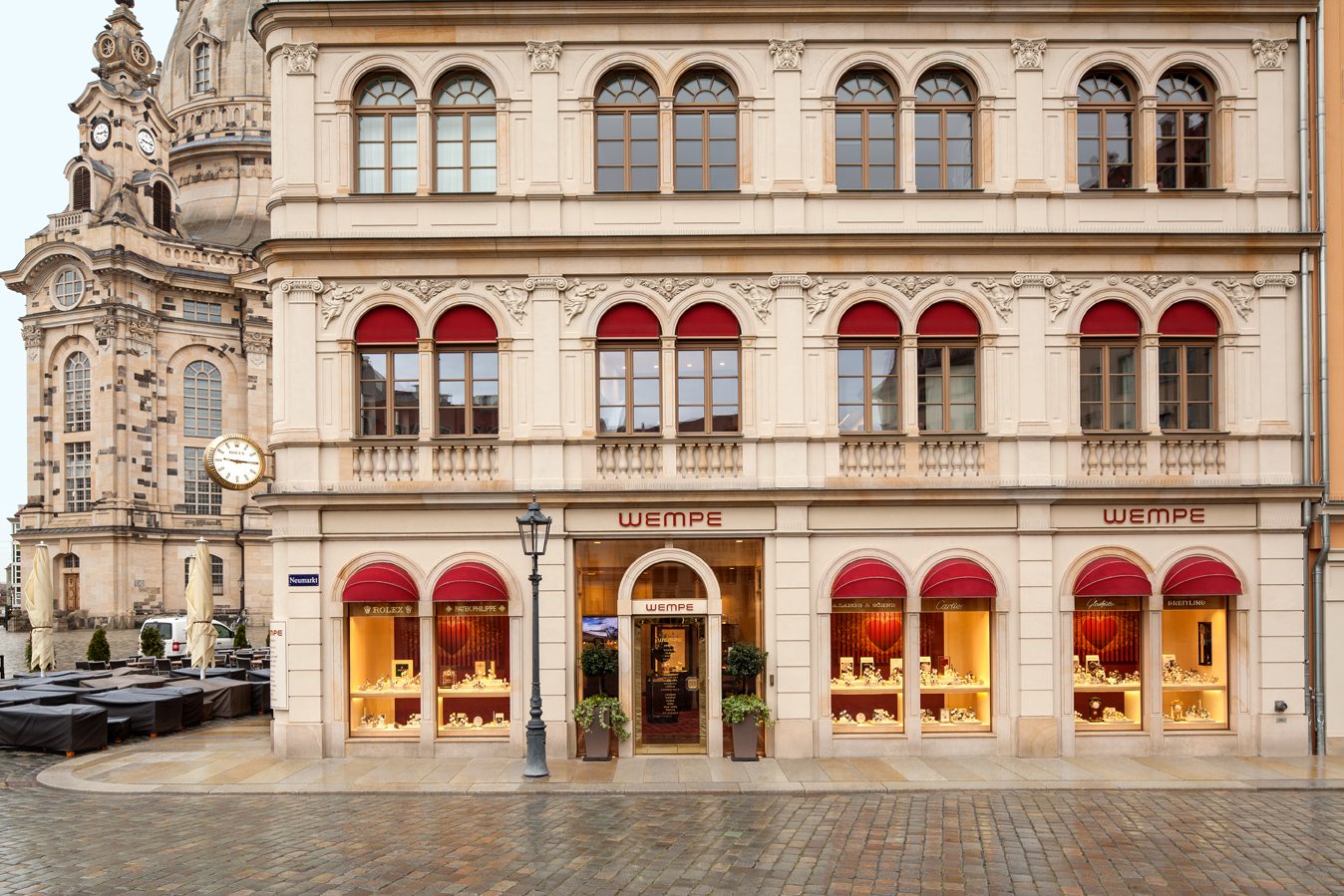 Wempe Dresden — luxury retail photography by Daniel Stauch