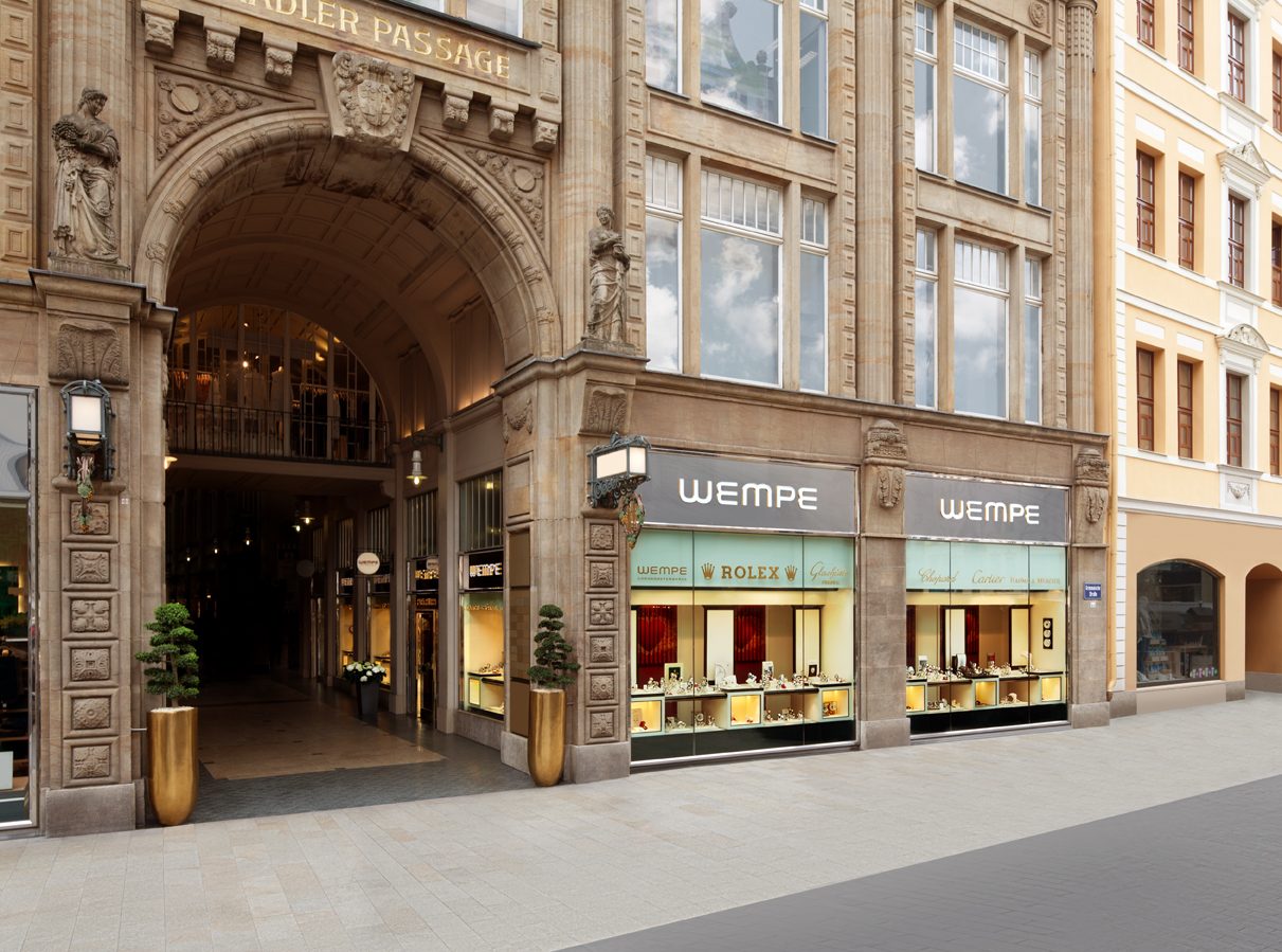 Wempe Leipzig — luxury retail photography by Daniel Stauch